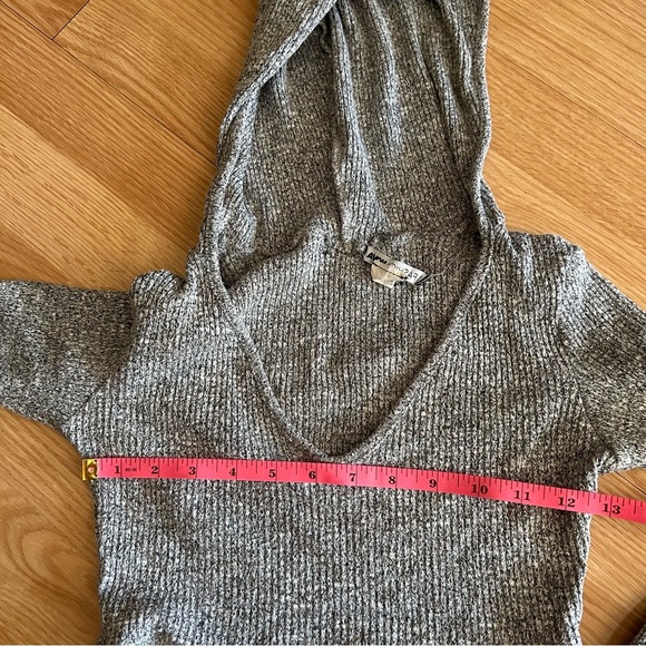 Fashion Nova Gray Ribbed Lounge Wear Set Small - Picture 7 of 16